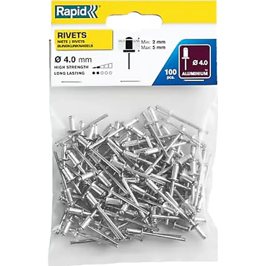 Rapid Percin 4X8 mm Aluminyum 100 Adet