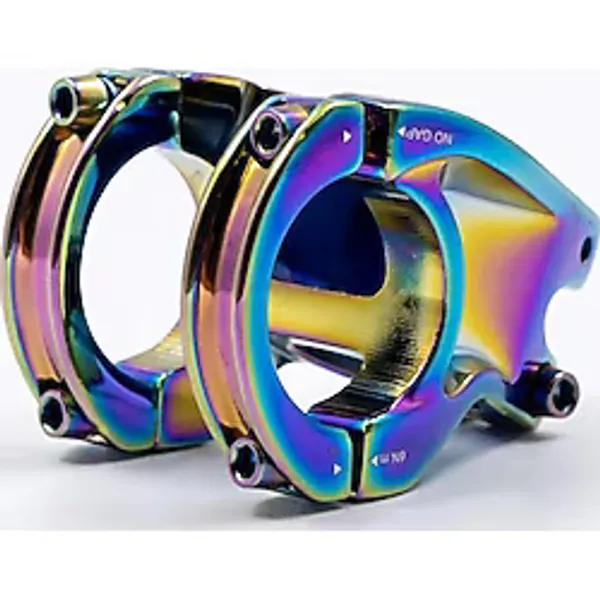Raptor Alüminyum As-352 35 Mm Riser Mtb Bisiklet Gidon Boğazı Oil Slick Rainbow Gidon Boğazı