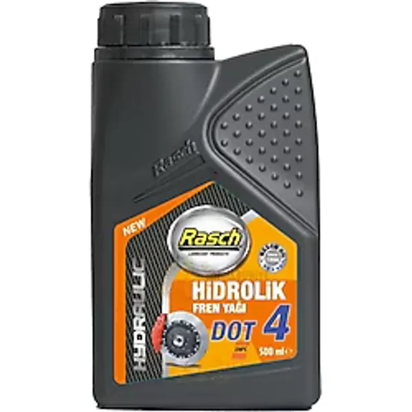 Rasch Hidrolik Fren Yağı DOT4 230°C - 500 ml. - 1 Adet