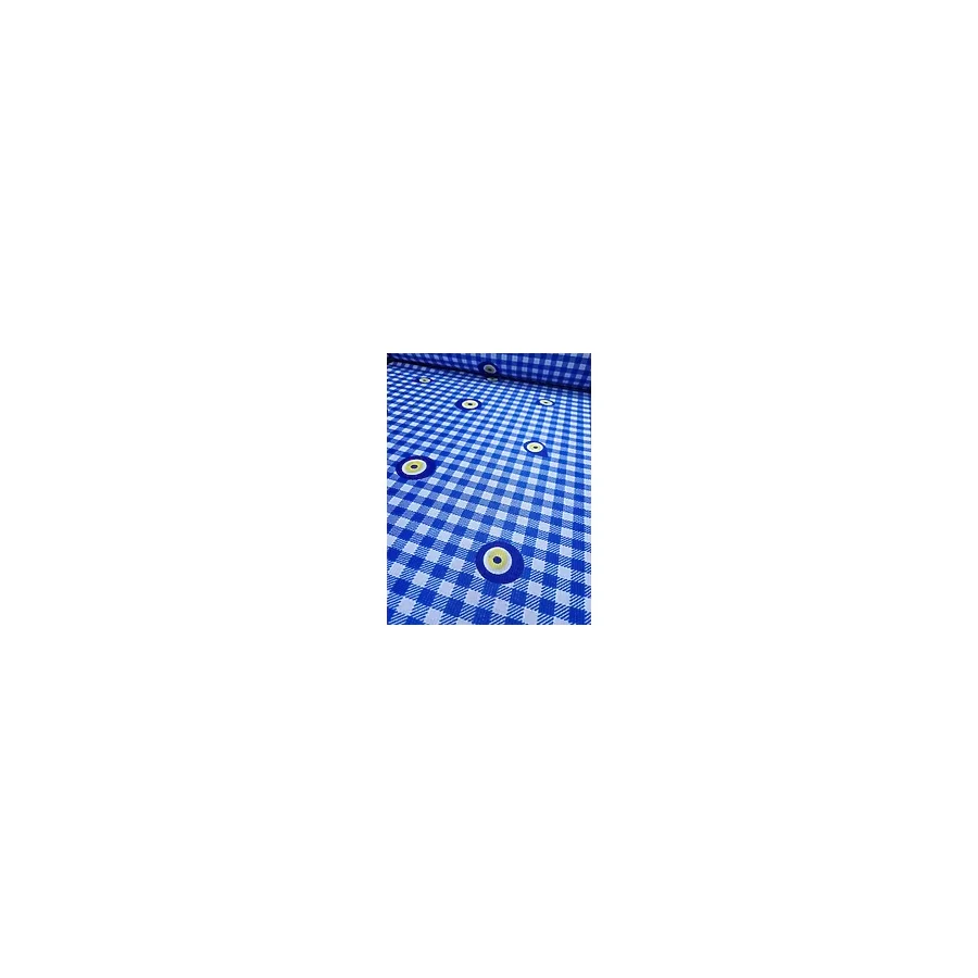 Raşel kumaş Dertsiz %100 polyester sofra bezi okul sıra örtüsü kumaşı ( Nazar boncuğu 100 x 140 )