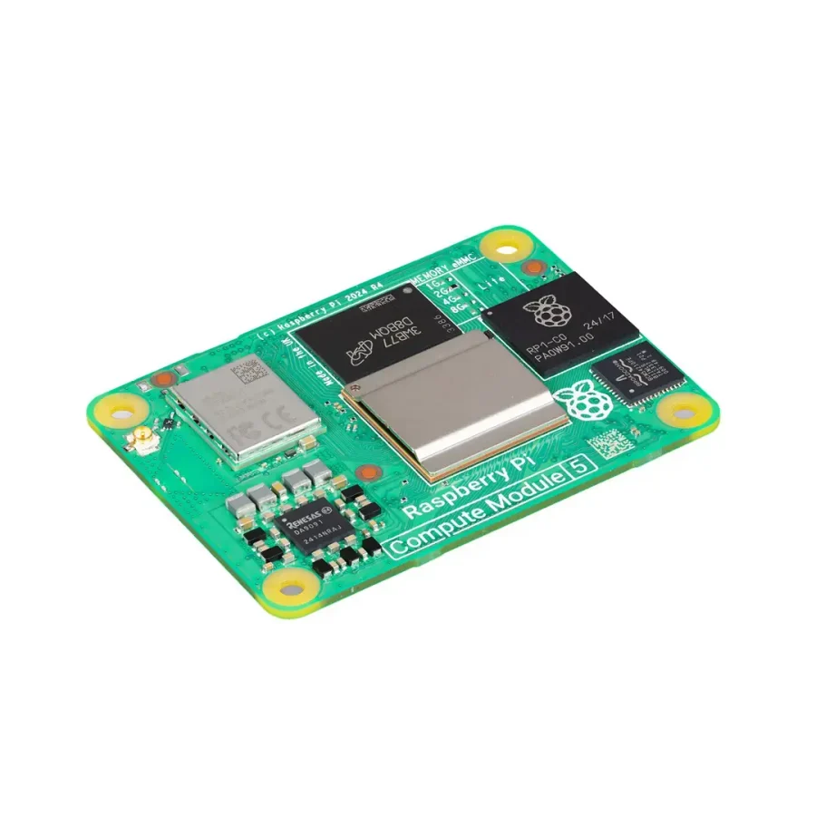 Raspberry Pi Compute Module 5 - 8GB RAM/16GB eMMC - Wireless