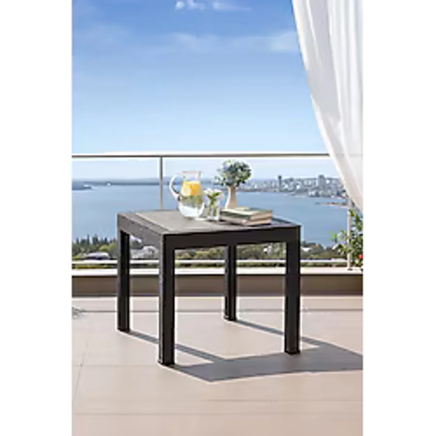 Rattan 80x80 Antrasit Masa