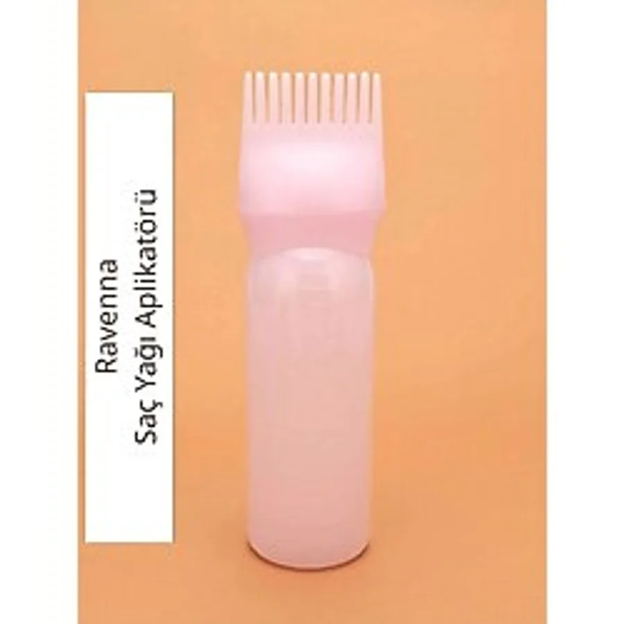 RAVENNA SAÇ BAKIM YAĞI , SAÇ BOYAMA , APLİKATÖRÜ DOLDURABİLİR 6 OZ. PLASTİK ŞİŞE PEMBE