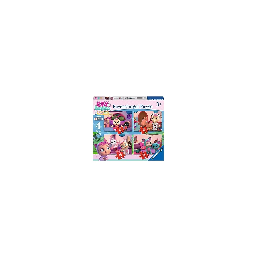 Ravensburger Çocuk Puzzle 12/16/20/24 Parça Cry Babies RPX030521