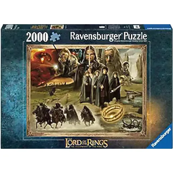Ravensburger Yüzüklerin Efendisi: Yüzük Kardeşliği 2000 Parçalı Puzzle 169276