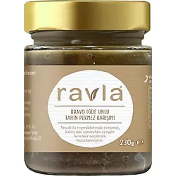 Ravla Bravo İğde Unlu Tahin Pekmez Karışımı 230 gr
