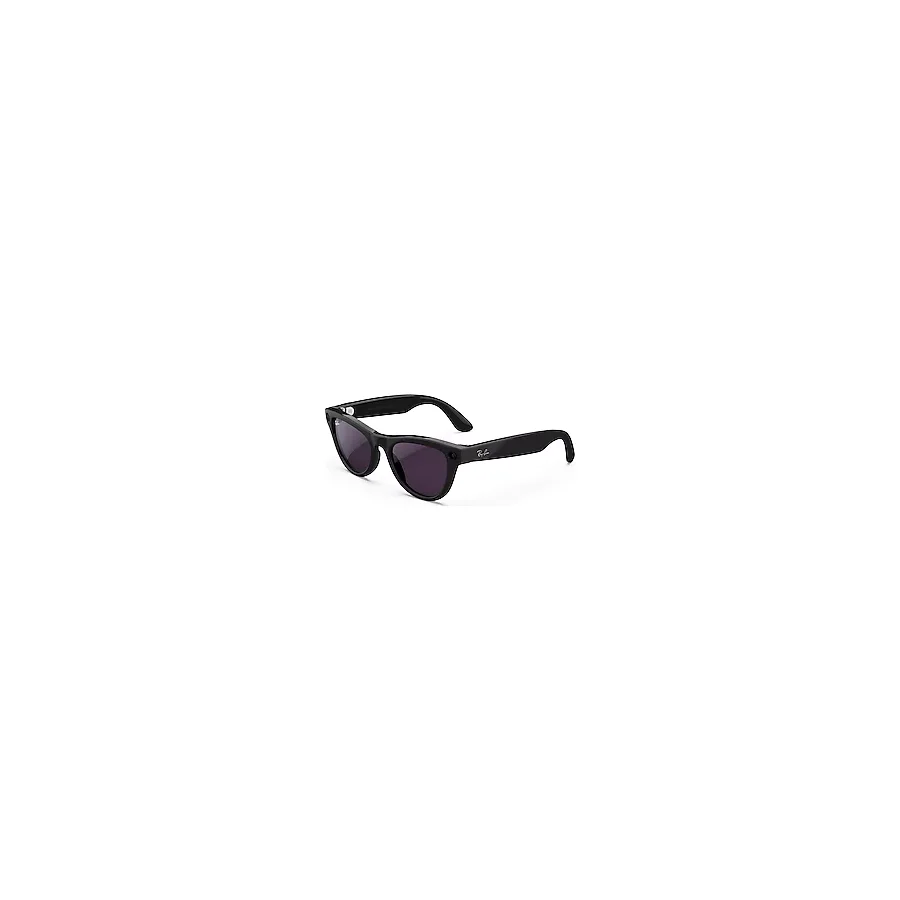Ray-Ban Meta Skyler RW4010 601/CH Parlak Siyah-Ametist Akıllı Gözlük
