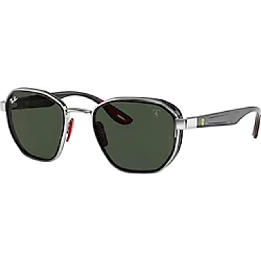 Ray-Ban Scuderia Ferrari 3674M F00771 Silver-Green Güneş Gözlüğü