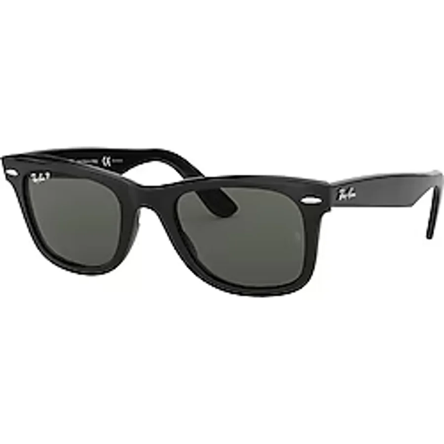 Ray-Ban Wayfarer 2140 901/58 Black-Green Polarize Güneş Gözlüğü