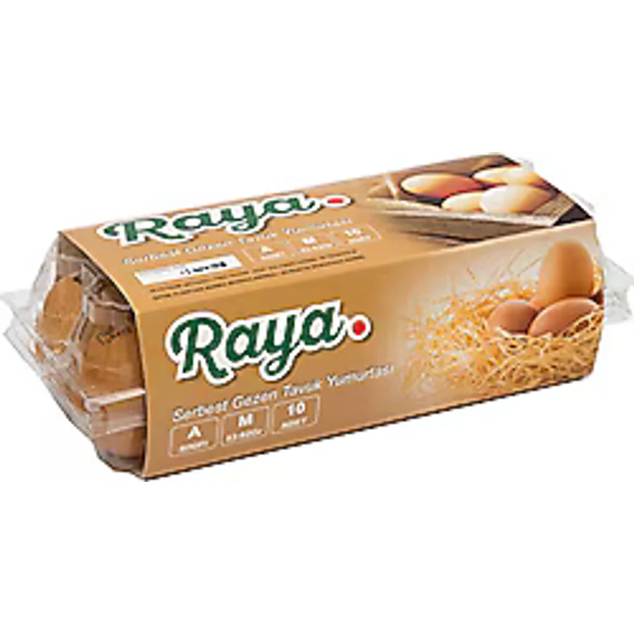 Raya M Boy 10'lu Gezen Tavuk Yumurtası