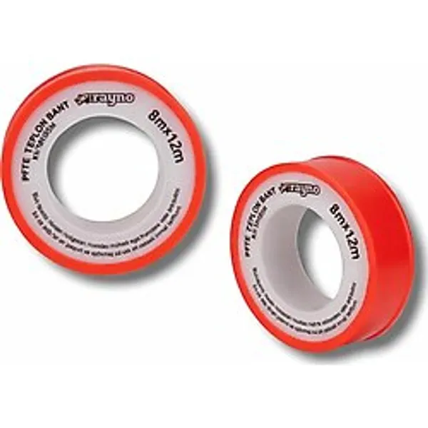 Rayno Teflon Bant 8 Mm x 12 Metre