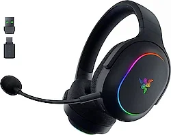 Razer Barracuda X Chroma RZ04-05220100-R3M1 Siyah RGB 7.1 Kablosuz Kulak Üstü Oyuncu Kulaklığı