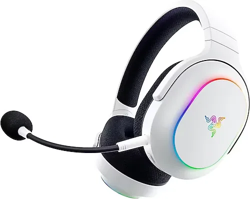 Razer Barracuda X Chroma RZ04-05220200-R3M1 Beyaz RGB 7.1 Kablosuz Kulak Üstü Oyuncu Kulaklığı