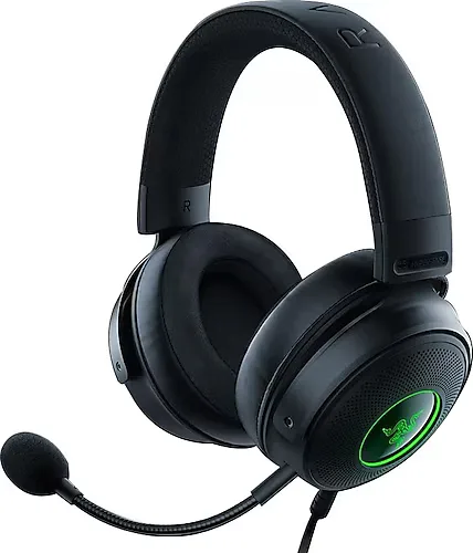 Razer Kraken V3 Hypersense RZ04-03770100-R3M1 RGB 7.1 USB Kablolu Kulak Üstü Oyuncu Kulaklığı