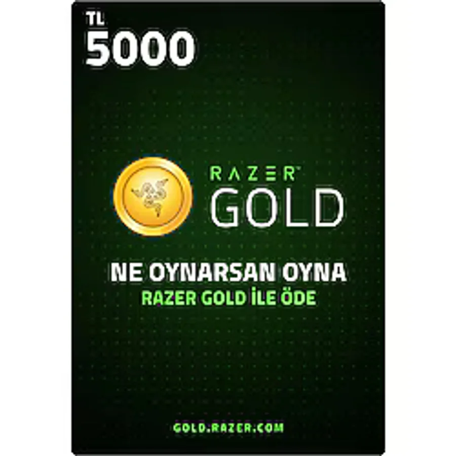 RAZER Rzr Gold Pin 5000 Tl