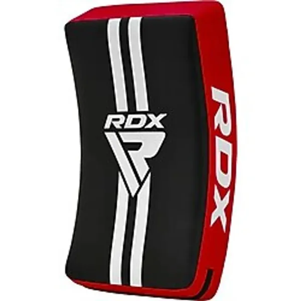 RDX GKS Jel Takviyeli Tekme Lapası Profesyonel Muay Thai, MMA ve Kick Boks Darbe Yastığı Siyah/Kırmızı
