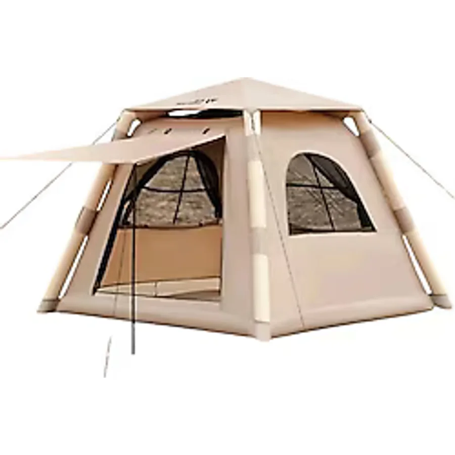 Realx 220x220x190 cm Tenteli 6 Kişilik Şişme Çadır