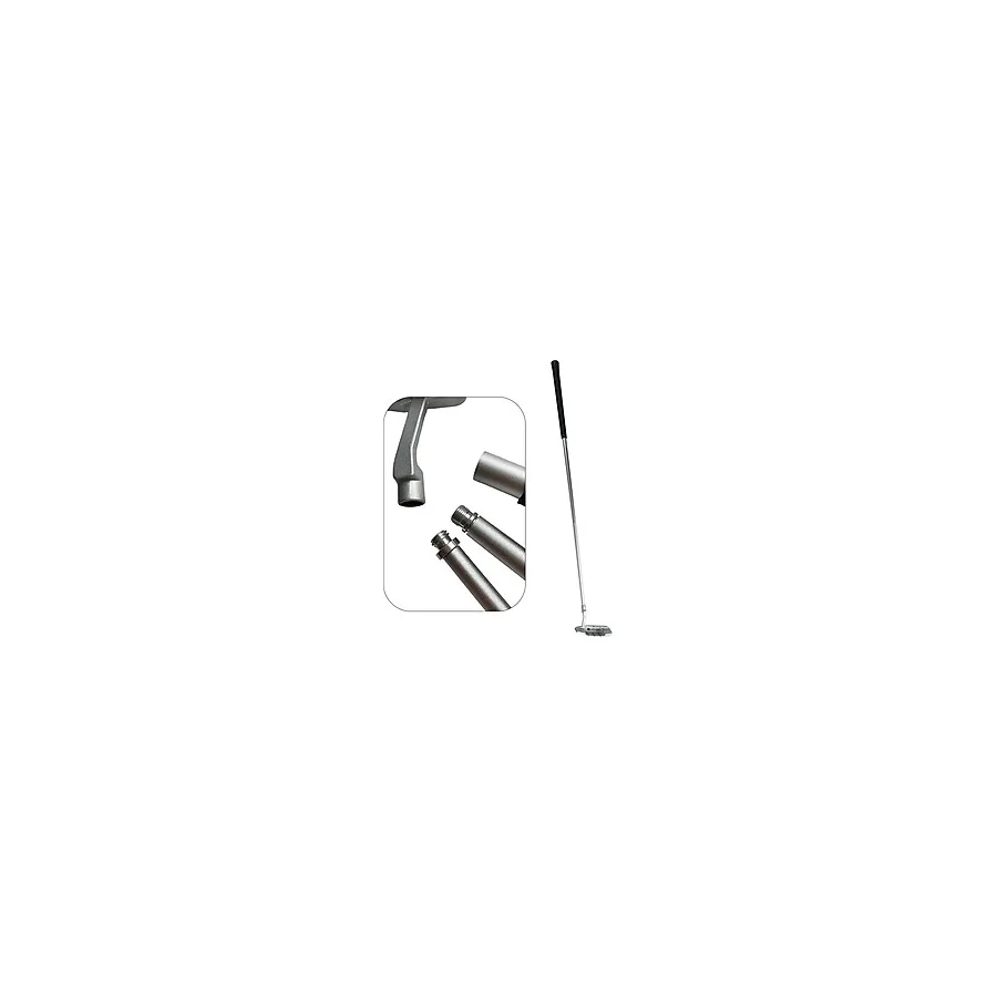 Rebuwo Kauçuk Saplı Golf Sopası Modüler Alüminyum Alaşımlı 86 cm Golf Putter