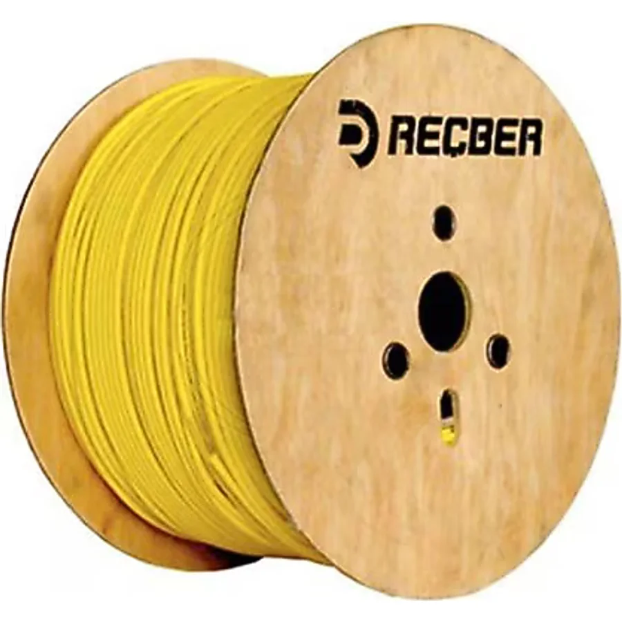 Reçber SL400 U23 Cat6 Halojen Free 23AWG Utp Kablo Sarı 506022 (500 Metre)