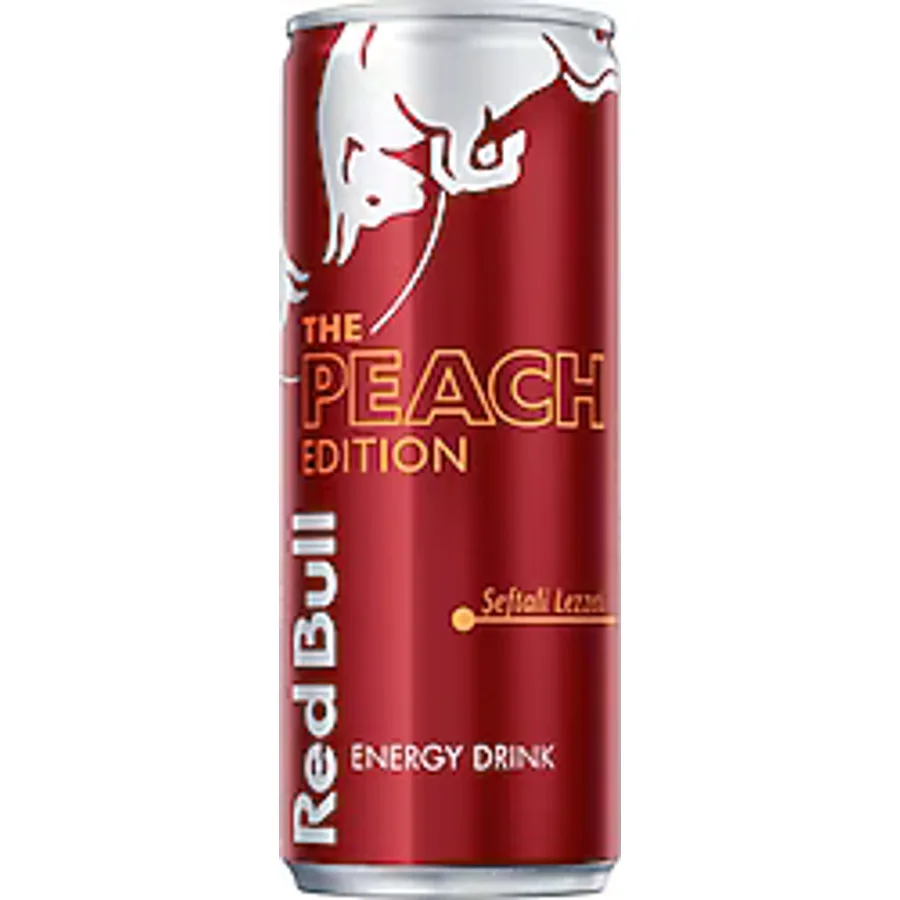 Red Bull Peach Edition Şeftali Enerji İçeceği 250 ml