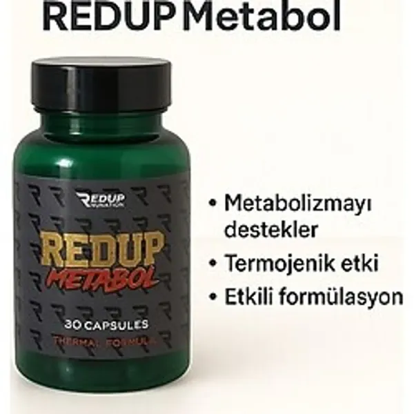 Red Pepper Redup Nutrition Redup Metabol 30 Kapsül Termojenik Destek - Metabolizma & Enerji Desteği