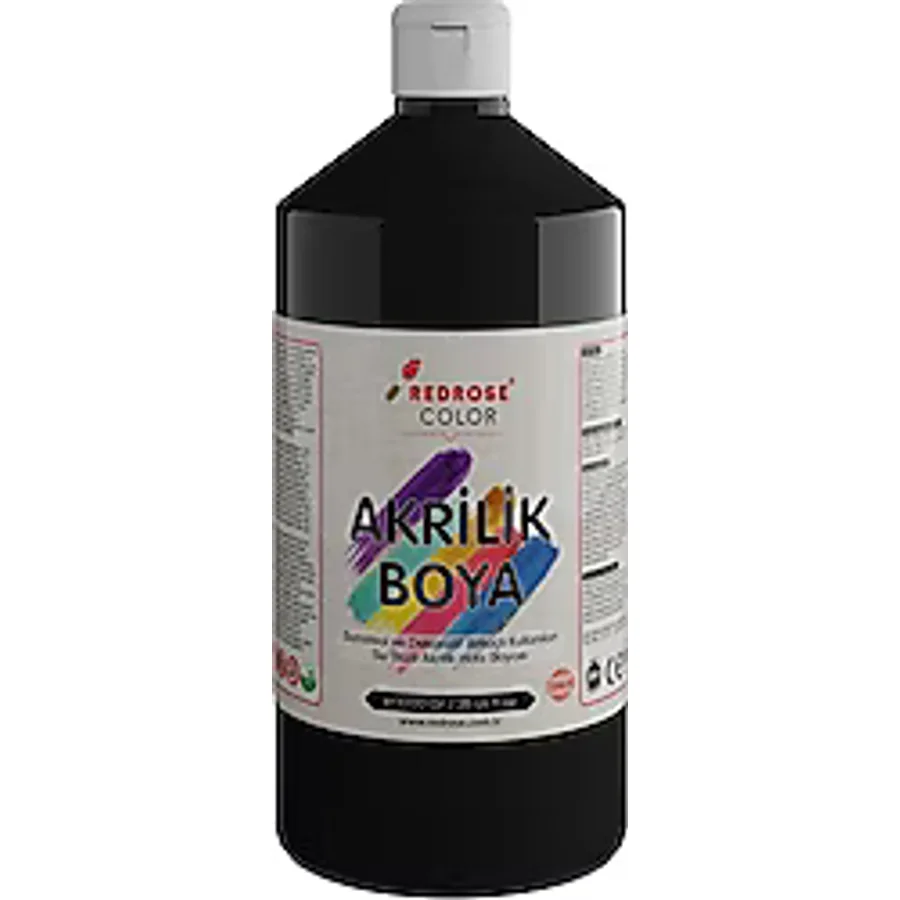 Red Rose 1000 gr Siyah Parmak Boyası
