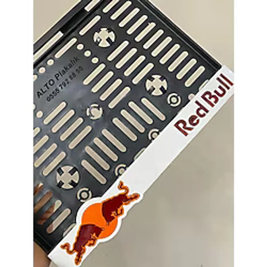 Redbull Motosiklet Özel Tasarım Plakalık