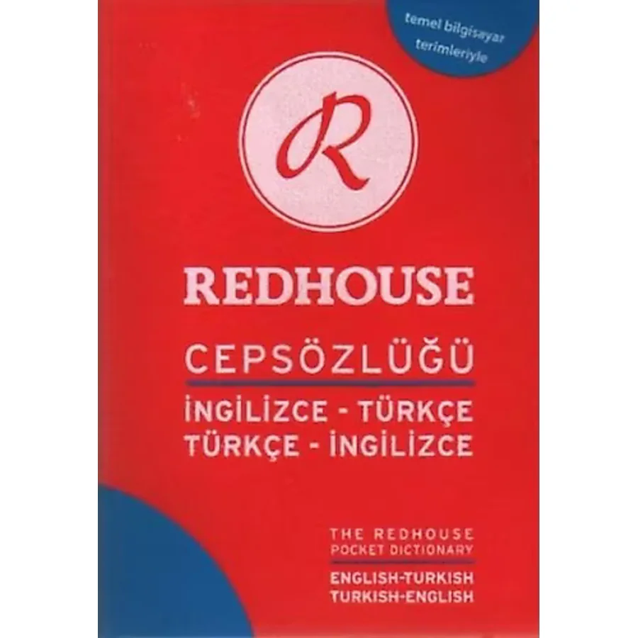 Redhouse Cep Sözlüğü - İngilizce/Türkçe - Türkçe/İngilizce- Redhouse Yayınları