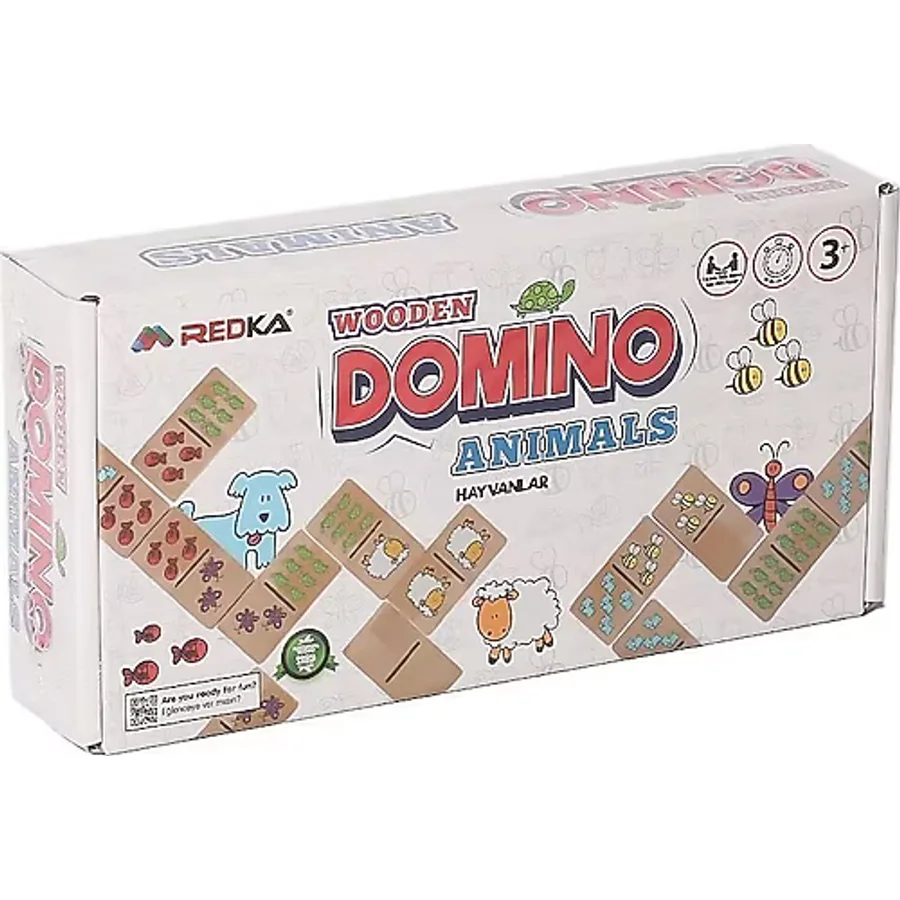 Redka 5648 Ahşap Domino Animals