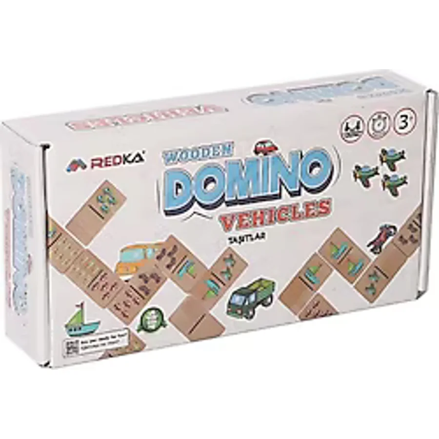 Redka 5649 Ahşap Domino Oyunu Araçlar