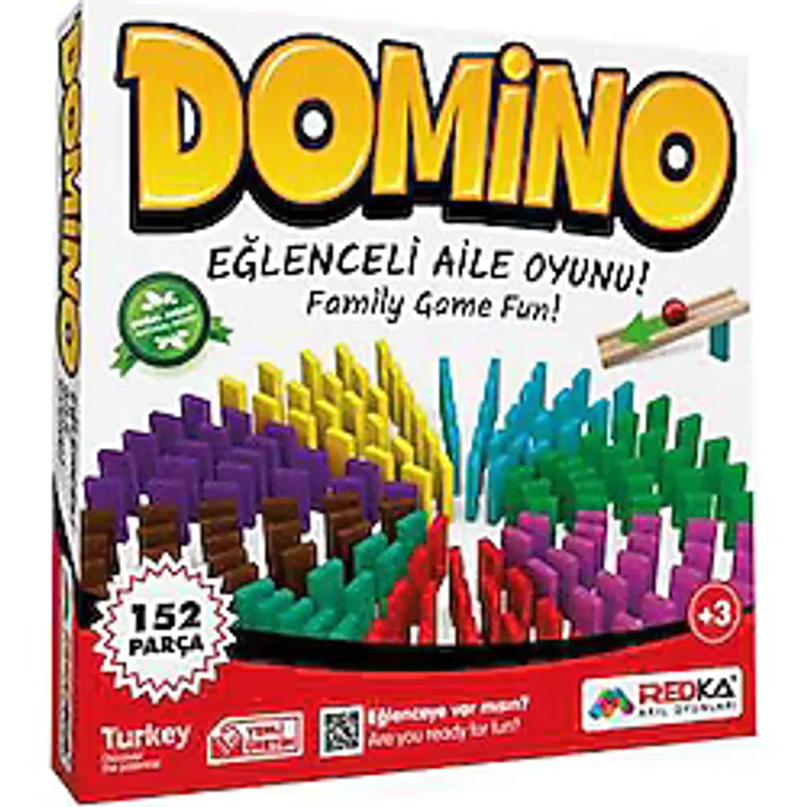 Redka Rd5445 Domino Kutu Oyunu 152 Parça 3+