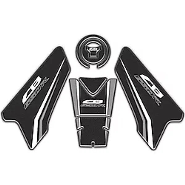 Redline Grafik Honda CB 650R 2019-2023 Uyumlu Tank Pad Seti Karbon