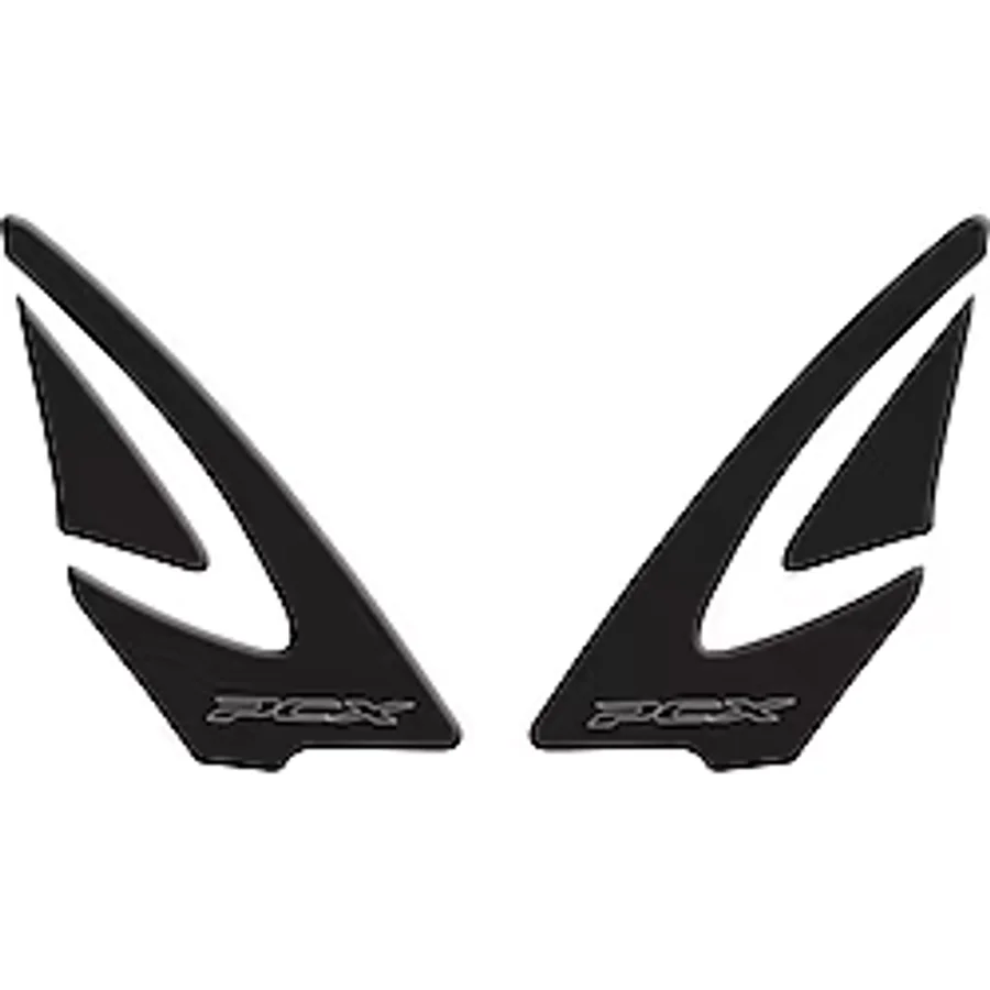 Redline Grafik Honda PCX 2025 siyah artçı basamak pad
