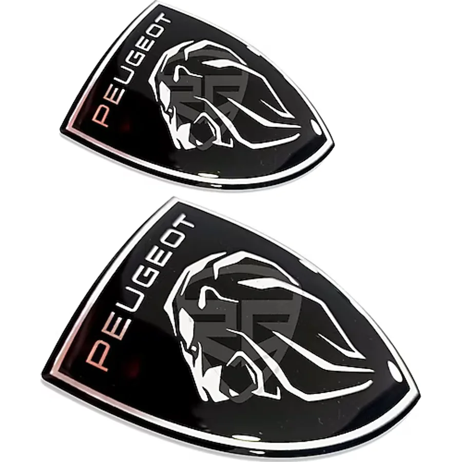 Redline Grafik Peugeot Logo 3d Arma Amblem Sticker