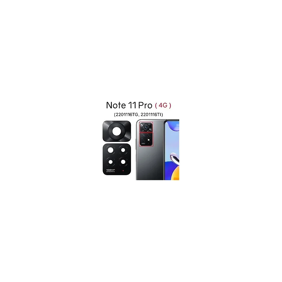 Redmi Note 11 Pro Arka Kamera Camı Lens