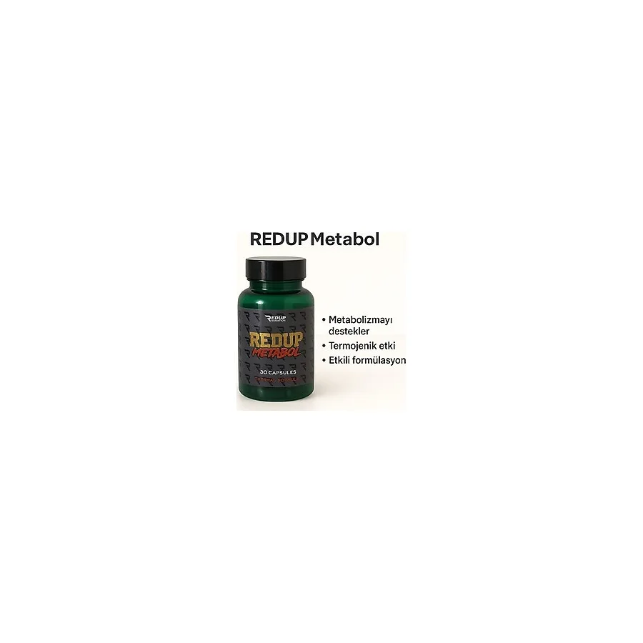 Redup Metabol 30 Kapsül Termojenik Destek - Metabolizma & Enerji Desteği