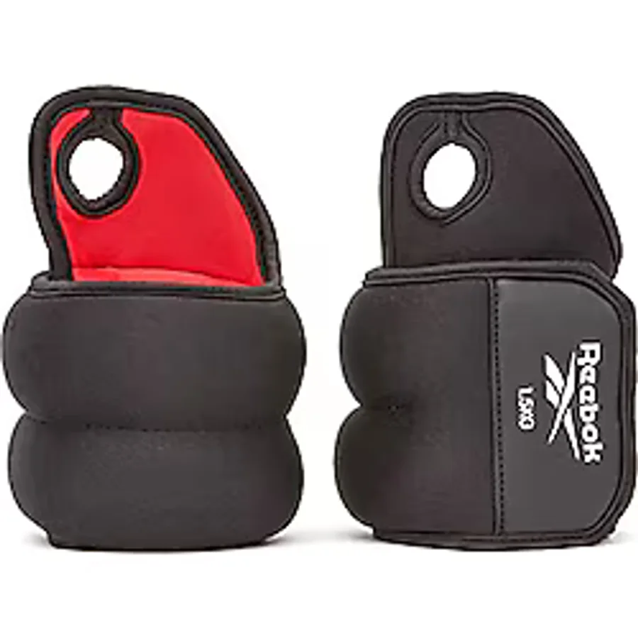 Reebok Üniseks bilek ağırlıkları - 1,5 kg bilek ağırlığı 1 5 kg, siyah, 1,5 kg AB