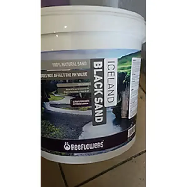 Reeflowers Iceland Black Sand Akvaryum Kumu (1-2 Mm) 1 Kg IBS25K1-1