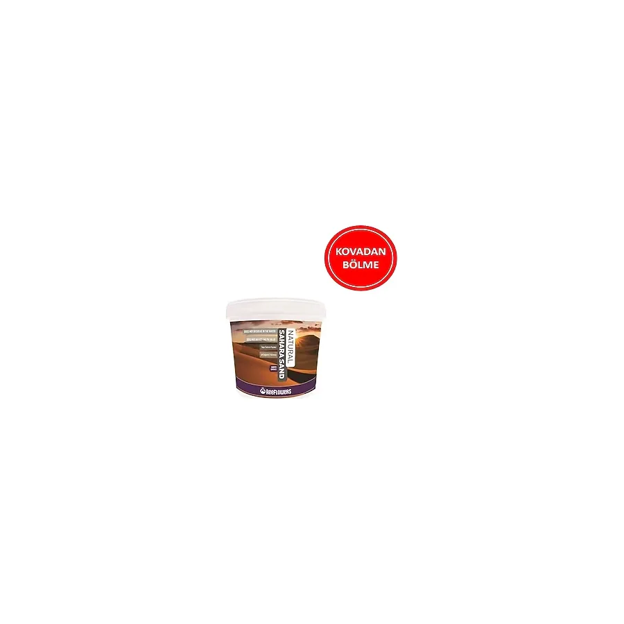 Reeflowers Natural Sahara Sand Akvaryum Kumu (0.5-1 Mm) 1 Kg