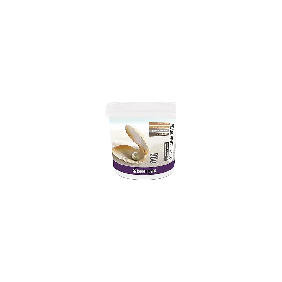 ReeFlowers Pearl White Sand Akvaryum Kumu (1-1,5 Mm) 25 Kg PWS25K1