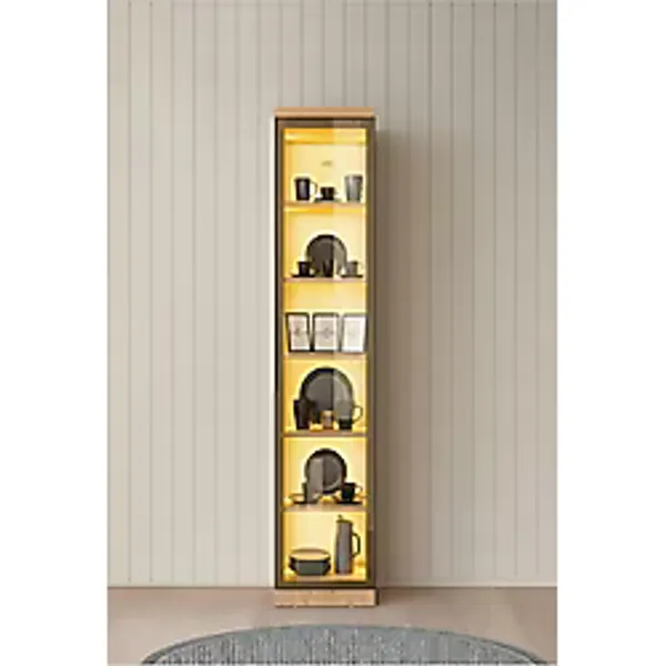 Reflekte Bronz Camlı Ünite, Çok Amaçlı Dolap, Vitrin