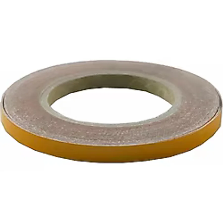 Reflektif Fosfor Şerit Bant Reflektör Jant Şeridi 0.5cmx10 Metre Sarı