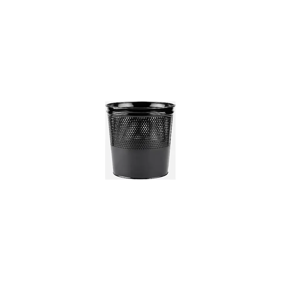 Regalux Metal Çöp Kovası Siyah