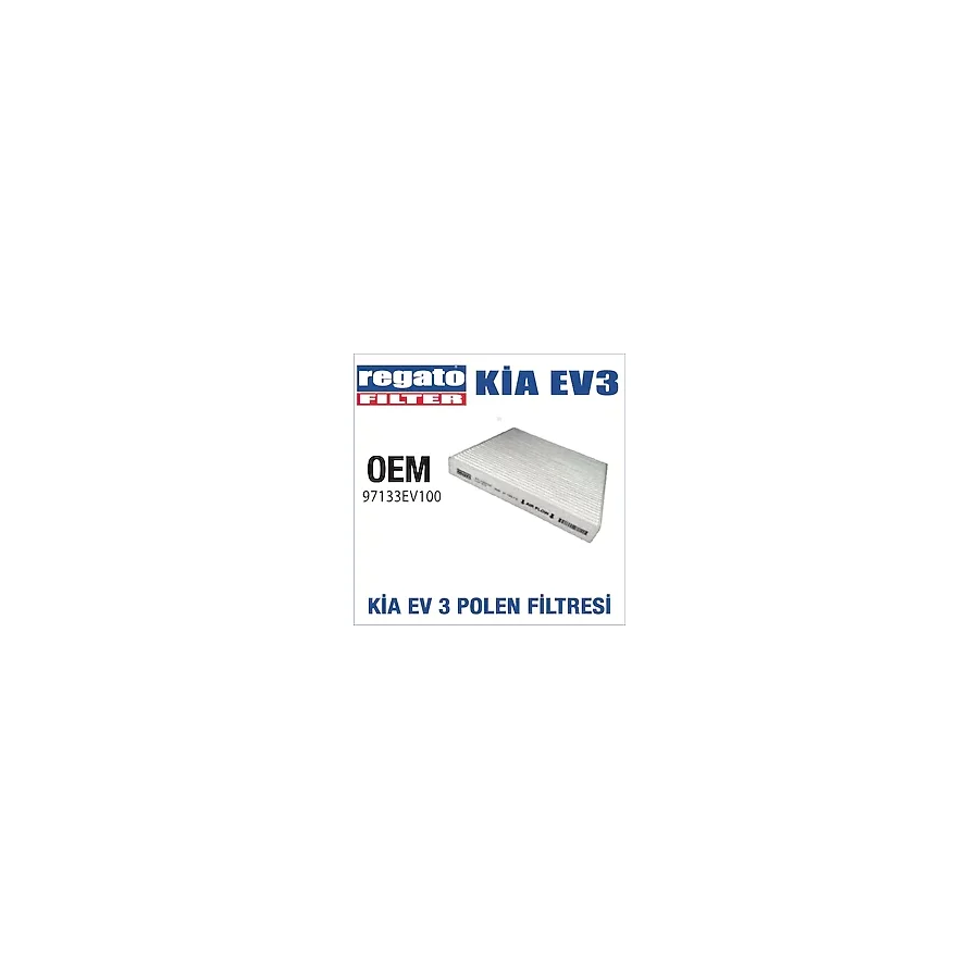 Regato Filter Kıa Ev3 Polen Kabin Filtresi Oem Kalitesinde