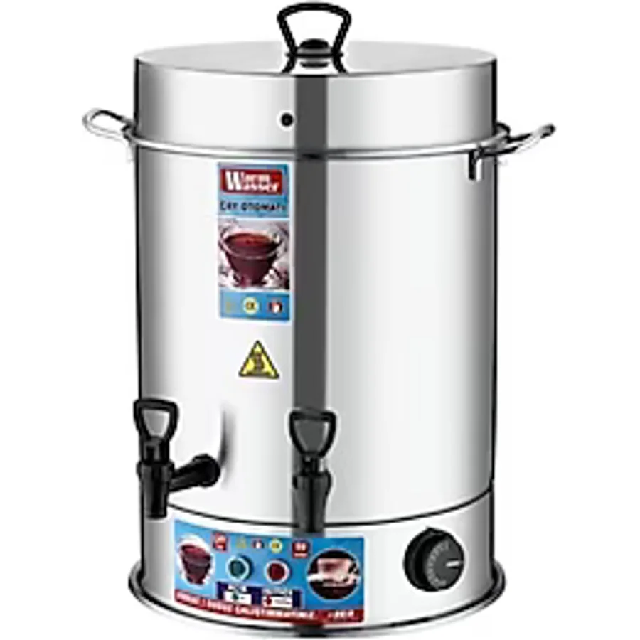 Reis Warmwasser 60 Bardak Çelik Çay Otomatı
