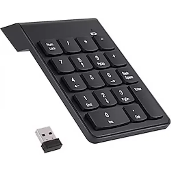 Rekor Kablosuz Numpad Numerik Klavye - Siyah