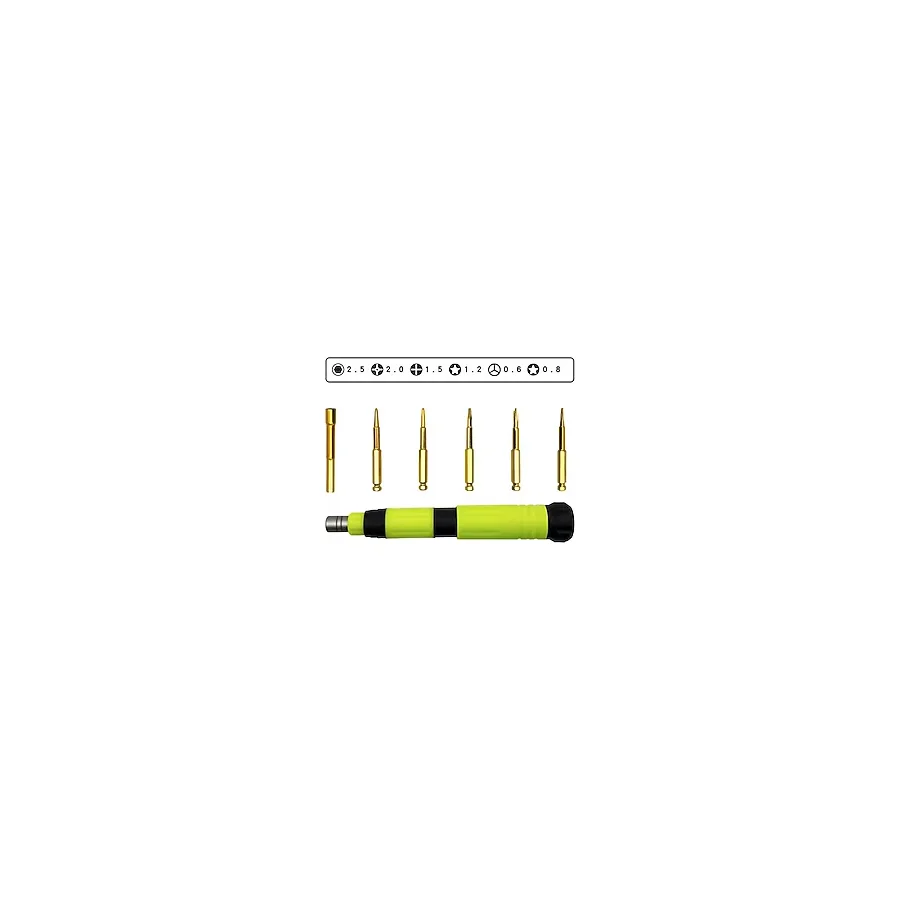 Rekotools Rekotools- 6x1 Çok Fonksiyonlu Tornavida Seti Dijital Elektronik Tamir Aracı Cep Telefonu Sökme Aracı iPhone İçin Uygundur