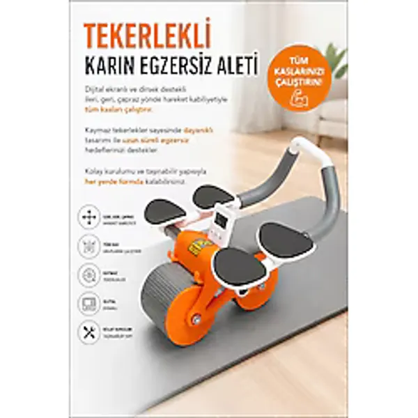 Relax Dirsek Destekli Mekik, Karın Egzersiz Aleti