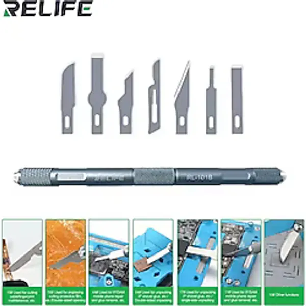 Relife RL-101B 8 In 1 Neşter Bıcak Seti