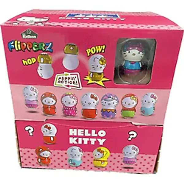 Relkon Flipperz Hello Kitty 1. Seri Lisanslı Hacıyatmaz Figür & 10 Gr Meyve Aromalı Şekerleme - 1 Adet